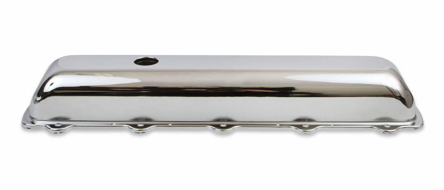 Mr. Gasket Chrome Valve Covers without Baffle - 9422